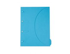 Smartfolder - Chemise à 3 rabats - bleu