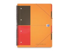 Oxford Organiserbook - Cahier à spirale A4+ - 160 pages - ligné