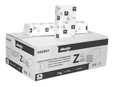 EVADIS - Essuie-mains double épaisseur - pliage en Z - 150 feuilles - pack de 25
