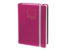 Quo Vadis Life Journal - Carnet de notes 15 x 21 cm - pointillés - prune