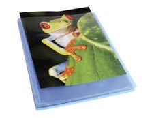 Exacompta KreaCover - Porte vues personnalisable - 120 vues - A4 - bleu