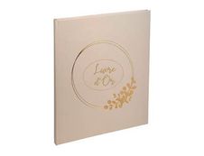 Exacompta Ringflower - Livre d'or - 27 x 22 cm - 100 pages - latte