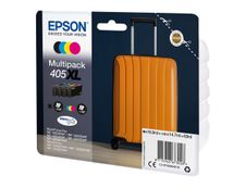Epson 405XL Valise - pack de 4 - noir, jaune, cyan, magenta - cartouche d'encre originale