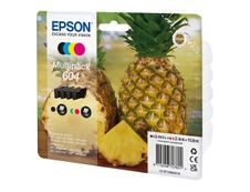 Epson 604 Ananas - pack de 4 - noir, jaune, cyan, magenta - cartouche d'encre originale