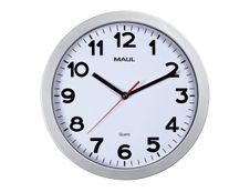 MaulStep - Horloge - mécanisme quartz - 30 cm - argent