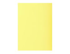 Exacompta Super 60 - 100 Sous-chemises - 60 gr - pour 100 feuilles - jaune