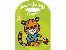 Mon coloriage à emporter (2-4 ans) - Tigre