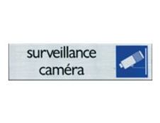 Pickup - Plaque de signalisation - 165 x 44 mm - surveillance caméra