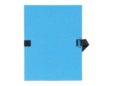 Exacompta - Chemise à sangle - bleu