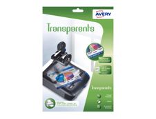 Avery - Films transparents pour rétroprojecteur - A4 - 15 feuilles - impression jet d'encre