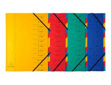 1 Trieur A4 - 12 onglets - Bicolor Recyc+ - Carton - Oxford
