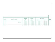 Exacompta - Carnet de Position de compte - 16 x 19,5 cm - 40 pages