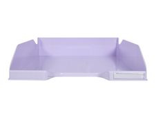 Exacompta Combo Midi Aquarel - Corbeille à courrier - mauve