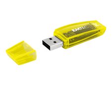 Emtec C410 Neon - pack de 3 clés USB 32 Go - USB 2.0