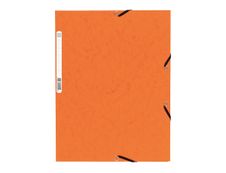 Exacompta Nature Future - 10 Chemises à 3 rabats - A4 - pour 250 feuilles - orange