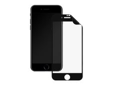 RhinoShield - protection d'écran pour iPhone 7 / 8 / SE2 / SE3 - couleur de cadre noir