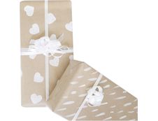 Clairefontaine - Papier cadeau kraft - 70 cm x 3 m - 60 g/m² - brun