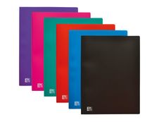 Initial - Porte vues - 100 vues - A4 - disponible dans différentes couleurs
