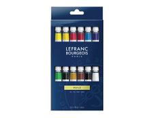 Lefranc & Bourgeois - 12 Peinture à l'huile - 10 ml