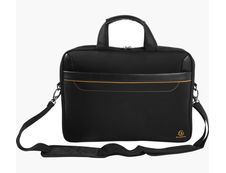 Exacompta Exactive - Sacoche pour ordinateur portable 15,6" - noir, orange