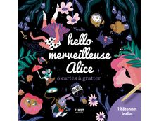 Hello Alice au pays des merveilles - Mini cartes à gratter