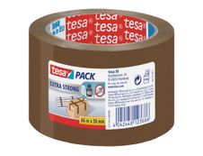 Tesapack Extra Strong - Ruban adhésif d'emballage - 50 mm x 66 m - havane