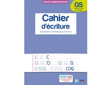 Cahier d'écriture GS