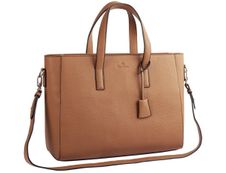 Oberthur Lady Bradford - Sac cabas pour ordinateur 15,6" - camel