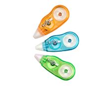 Wonday - 3 Rouleau correcteur - 5 mm x 4 m - assortiment - bleu, vert, orange
