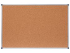 DAHLE - Tableau d'affichage en liège naturel 60 x 90 cm - cadre aluminium