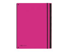 Pagna Office Trend - Trieur polypro à fenêtres 7 positions - rose foncé