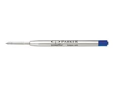 Parker - Recharge pour stylo à bille - bleu - pointe fine