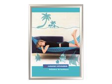 Promocome Clipframe - Cadre d'affichage clippant - coins carrés - 60 x 80 cm