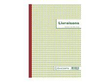 Exacompta - 5 Manifolds Carnets de livraisons - 50 tripli - A4