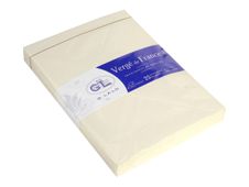 G.LALO Vergé de France - 25 Enveloppes -162 x 229 mm - ivoire