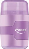 Maped Connect Pastel - Taille crayon / Gomme 2-en-1 - 2 trous - disponible dans différentes couleurs