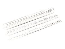 Fellowes - 100 anneaux de reliure en plastique - 16 mm - jusqu'à 120 feuilles - blanc