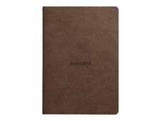 RHODIA Rhodiarama - Carnet de notes A5 - 64 pages - pointillés - chocolat