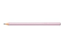 Faber-Castell Jumbo Sparkle - Crayon à papier - B - ROSE METALLIC