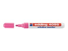 Edding 4095 - Marqueur craie liquide - 2-3 mm - rose fluo