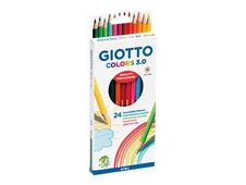 GIOTTO Colors 3.0 - 24 Crayons de couleur 