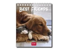 Legami Photo Collection - Calendrier 2024 - 12 x 14,5 cm - meilleurs amis
