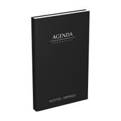 Agenda perpétuel Lecas Recettes-Dépenses - 1 jour par page - 14 x 22 cm - noir