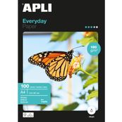 Apli Paper EVERYDAY - Papier photo brillant - A4 - 180 g/m² - 100 feuilles