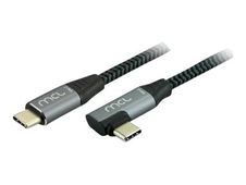 MCL Samar - Câble USB de type-C 3.1 - 24 pin USB-C pour 24 pin USB-C - 2 m - noir et gris