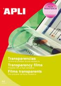 Apli Paper - Films transparents pour rétroprojecteur - A4 - 20 feuilles - impression jet d'encre