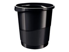 Esselte Vivida - Corbeille à papier 14L - noir