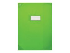 Oxford Strong Line - Protège cahier sans rabat - 24 x 32 cm - vert opaque