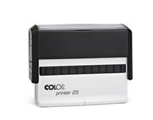 Colop Printer 25 - Tampon personnalisable - 2 lignes - format rectangulaire