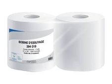 Lucart Professional Techline - Rouleau d'essuie-mains double épaisseur - 1000 feuilles